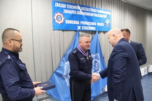Odznaczeni Medalem Krzyża Niepodległości z okazji 100 rocznicy Odzyskania Niepodległości i 100 rocznicy Powstania Policji