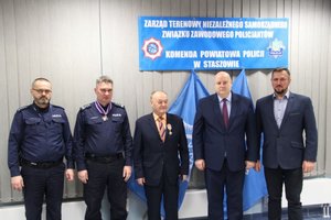 Odznaczeni Medalem Krzyża Niepodległości z okazji 100 rocznicy Odzyskania Niepodległości i 100 rocznicy Powstania Policji