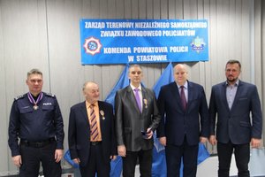 Odznaczeni Medalem Krzyża Niepodległości z okazji 100 rocznicy Odzyskania Niepodległości i 100 rocznicy Powstania Policji