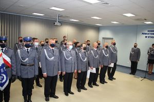 Obchody Święta Policji u staszowskich mundurowych