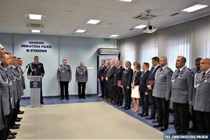 Obchody Święta Policji u staszowskich mundurowych