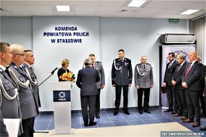 Obchody Święta Policji u staszowskich mundurowych