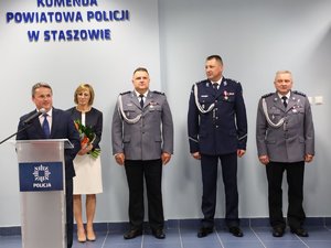 Obchody Święta Policji u staszowskich mundurowych