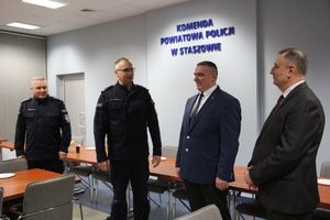 Pożegnanie policjantów