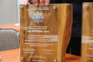 Pożegnanie policjantów