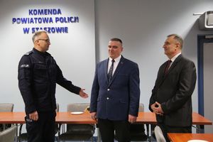 Pożegnanie policjantów
