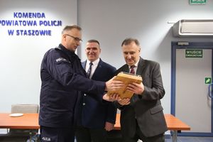 Pożegnanie policjantów