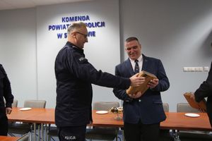 Pożegnanie policjantów