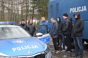 Dni Otwarte Komendy Wojewódzkiej Policji w Kielcach z udziałem staszowskich uczniów