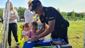 Dzień Dziecka z udziałem staszowskich policjantów