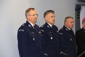 Wielkanocne spotkanie staszowskich policjantów