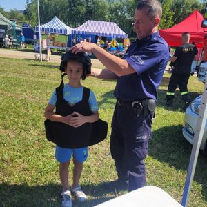 Dzień Dziecka z udziałem staszowskich policjantów