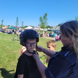 Dzień Dziecka z udziałem staszowskich policjantów