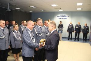 Powiatowe Obchody Święta Policji w staszowskiej jednostce