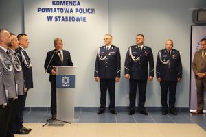 Powiatowe Obchody Święta Policji w staszowskiej jednostce