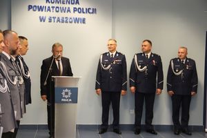 Powiatowe Obchody Święta Policji w staszowskiej jednostce