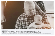 Pomagał innym – teraz sam potrzebuje pomocy w walce z chorobą