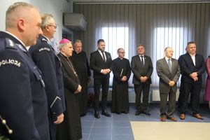 Przedświąteczne spotkanie staszowskich policjantów