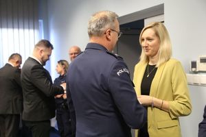 Przedświąteczne spotkanie staszowskich policjantów