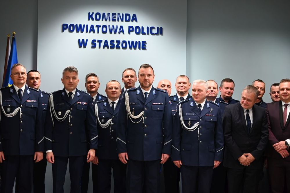 Zmiana na stanowisku Pierwszego Zastępcy Komendanta Powiatowego Policji w Staszowie