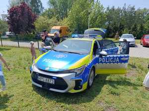 Policjanci promowali bezpieczne zachowania