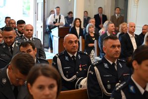 Powiatowe Obchody Święta Policji w staszowskiej jednostce