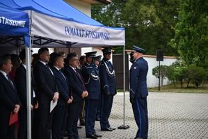 Powiatowe Obchody Święta Policji w staszowskiej jednostce