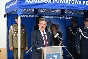 Powiatowe Obchody Święta Policji w staszowskiej jednostce