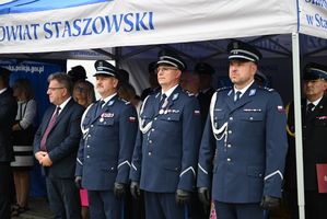 Powiatowe Obchody Święta Policji w staszowskiej jednostce