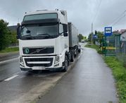 Z promilami za kierownicą ciężarówki