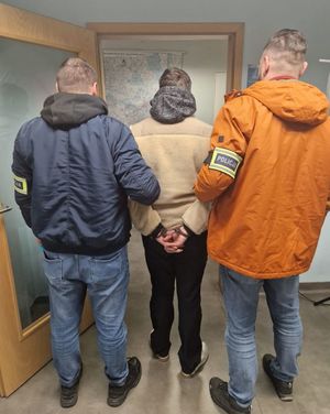 Poszukiwany listem gończym zatrzymany na terenie Płocka