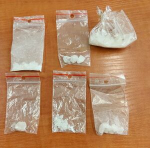 Zatrzymany z mefedronem