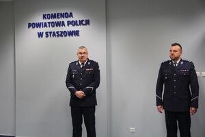 Wielkanocne spotkanie staszowskich policjantów