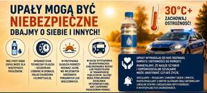Policja apeluje i ostrzega przed ryzykownymi zachowaniami podczas nadchodzących upałów!