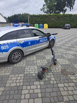 ,,Podejrzana” hulajnoga