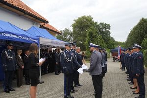 Powiatowe Obchody Święta Policji w staszowskiej jednostce