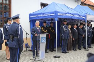 Powiatowe Obchody Święta Policji w staszowskiej jednostce