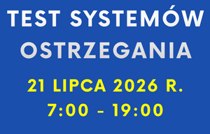 Ćwiczenia systemu alarmowania i ostrzegania pod kryptonimem „ALARM-2026”