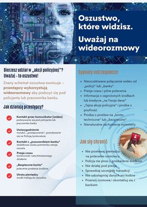 Oszustwo, które widzisz. Uważaj na wideorozmowy