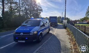 Z promilami za kierownicą ciężarówki