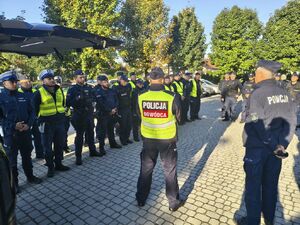 Wspólne ćwiczenia służb na terenie powiatu staszowskiego