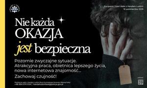 18 października - Europejski Dzień Walki z Handlem ludźmi