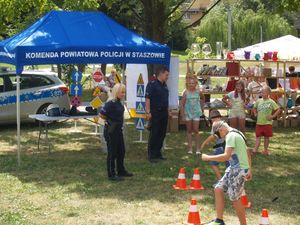 Piknik z udziałem Policjantów