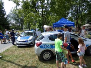 Piknik z udziałem Policjantów