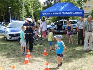 Piknik z udziałem Policjantów