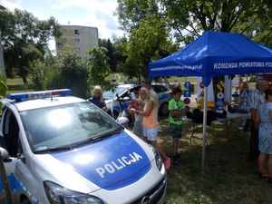 Piknik z udziałem Policjantów