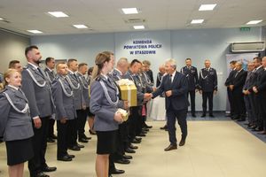 Powiatowe Obchody Święta Policji w staszowskiej jednostce